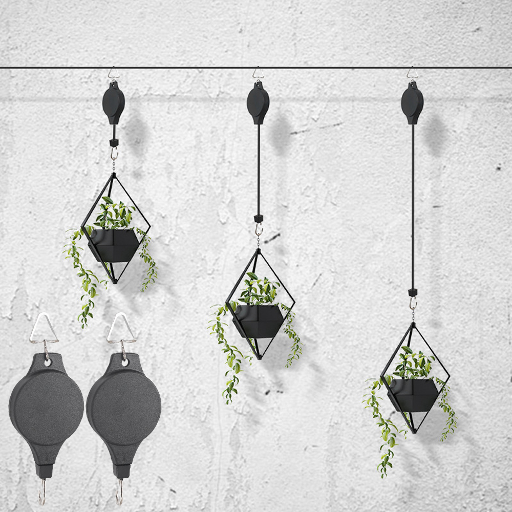 String Tension Clip - Ganchos Retráteis para Cestas Suspensas com