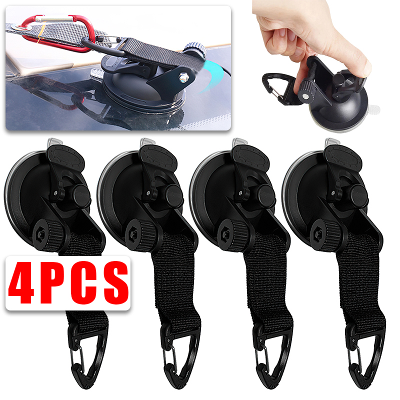 String Tension Clip - Ventosa para barraca de carro, 2/4