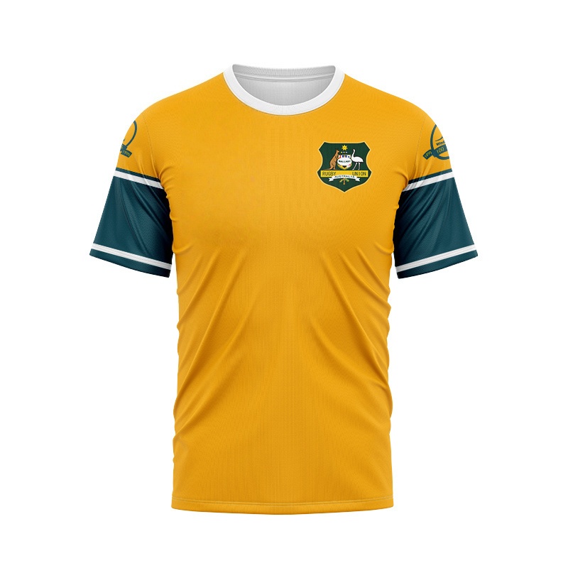 T Shirt Dry Fit - Camiseta retrô da equipe Kangaroo para