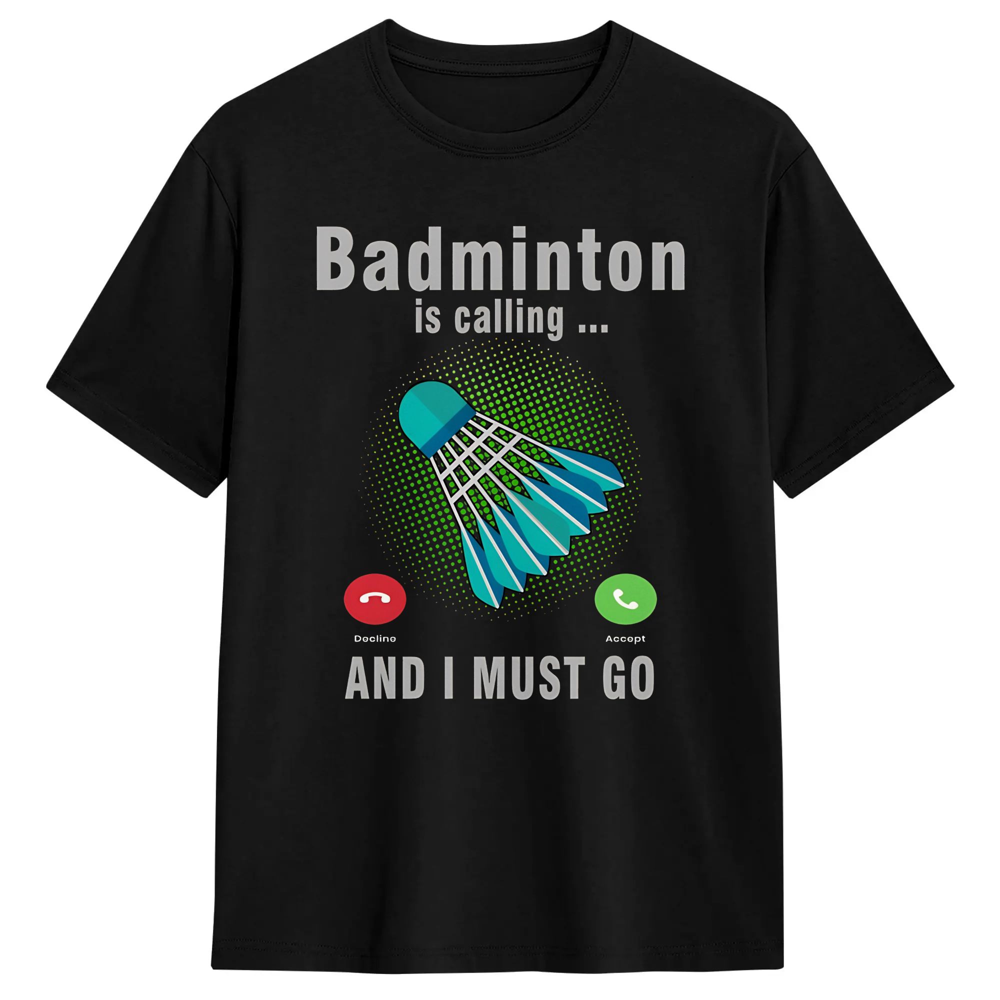 Camiseta masculina badminton i - Badminton Is Calling avaliação e preço