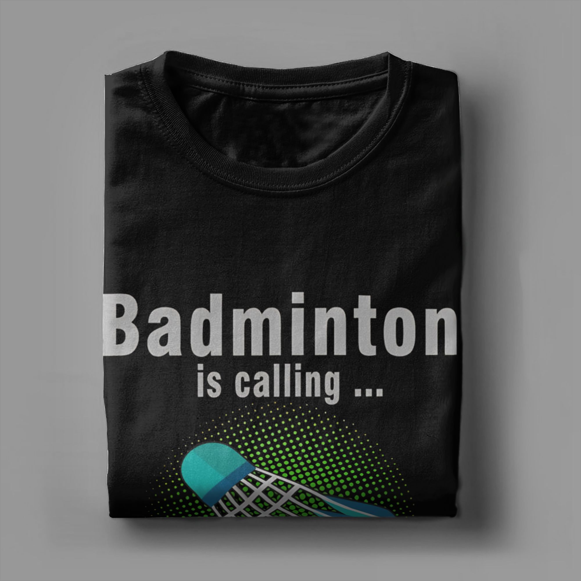 Camiseta masculina badminton i - Badminton Is Calling avaliação e preço