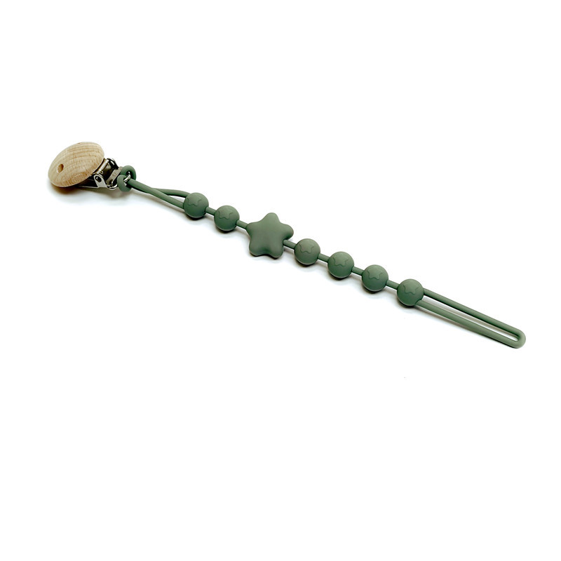 Silicone Anti-Drop Teething Ca - String Tension Clip avaliação e preço