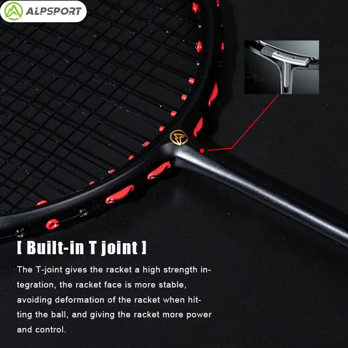 Alpsport MH-V5 5U 75g Ondulado - Badminton Event avaliação e preço