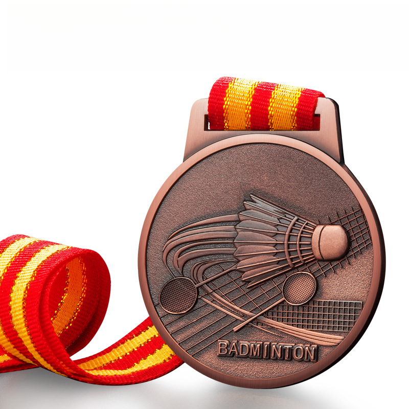 Medalhas de metal personalizad - Badminton Event avaliação e preço